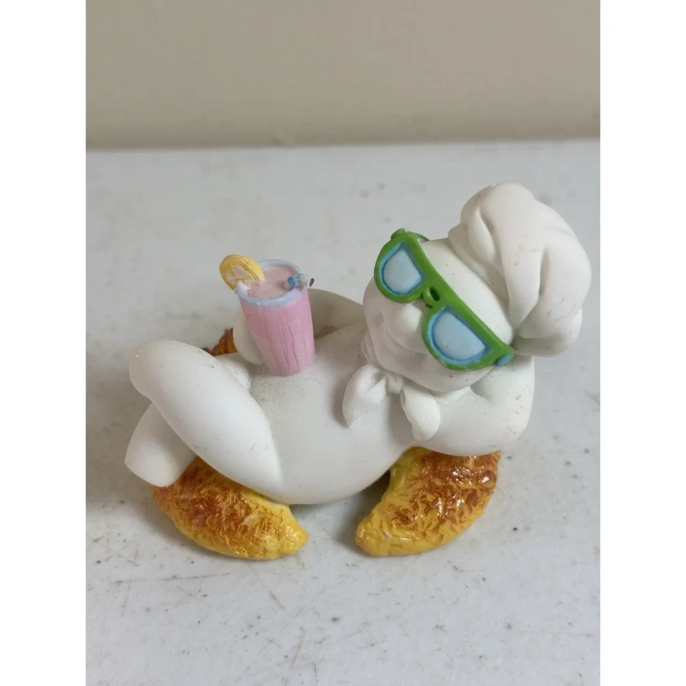 Danbury Mint - 1997 Pillsbury Doughboy‎ -August Monthly Calendar Figurine